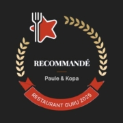Une belle reconnaissance pour le restaurant Paule & Kopa