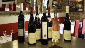 Grand cru wines: champagnes, reds, rosés, whites